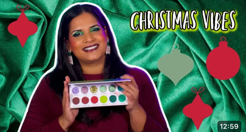 Jingle Bell Ruby Eyeshadow Palette (NON MAGNETIC)