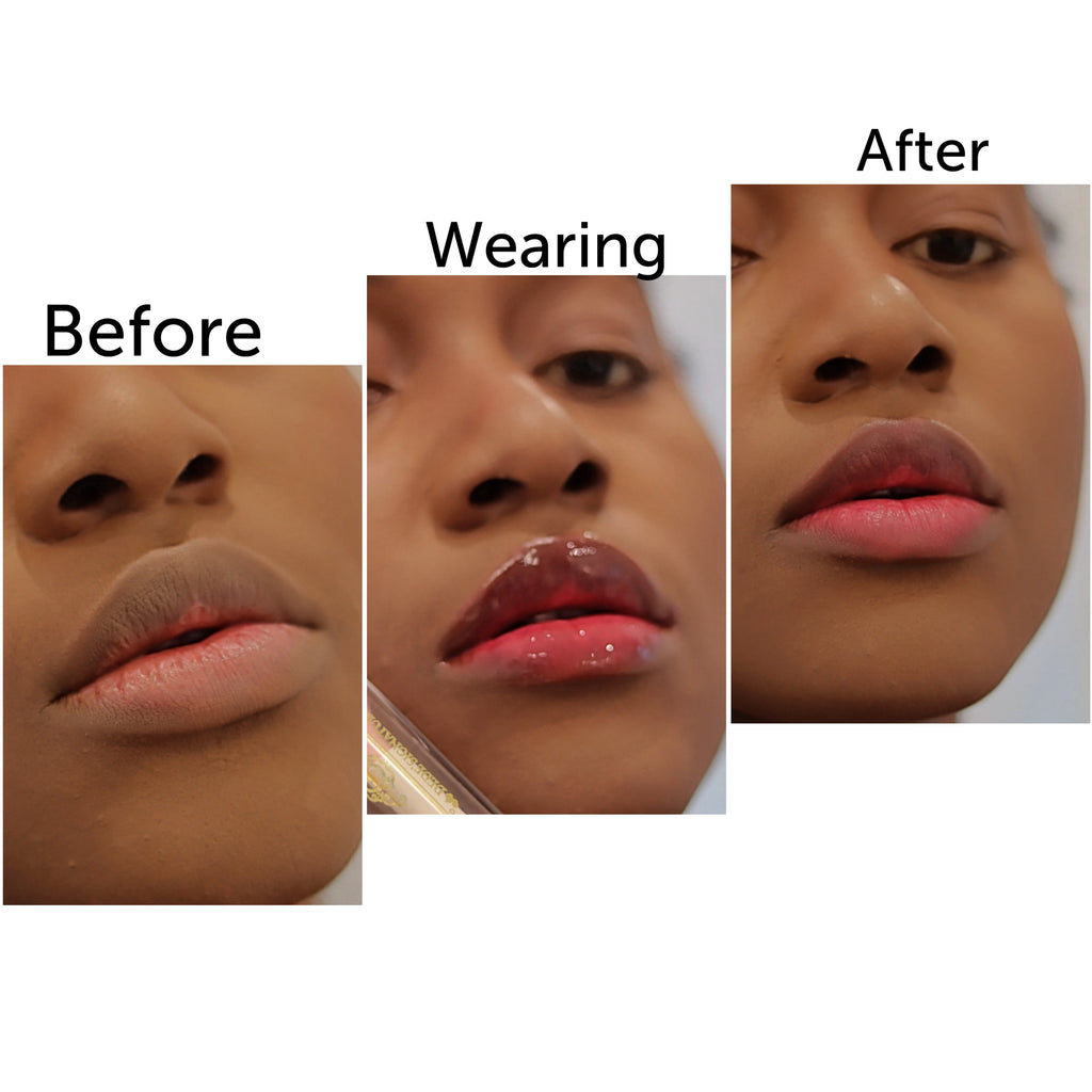 #1 COLOR CHANGING LIPGLOSS - PINK LIPS