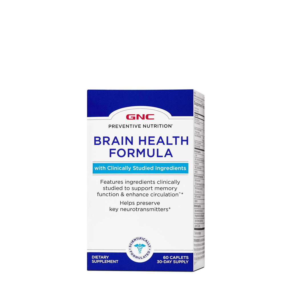 GNC Preventive Nutrition Brain Health Formula, 60 Caplets
