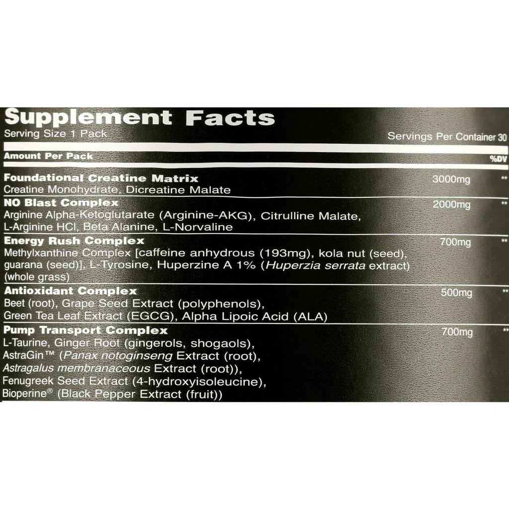 Animal Pak Pre-Workout Pump - Pill Packs