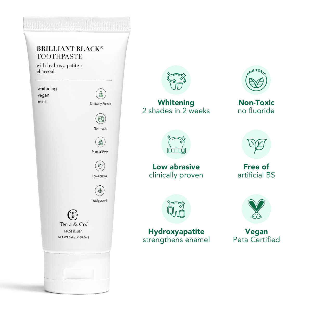 Charcoal Oil Pulling + Hydroxyapatite Toothpaste Bundle