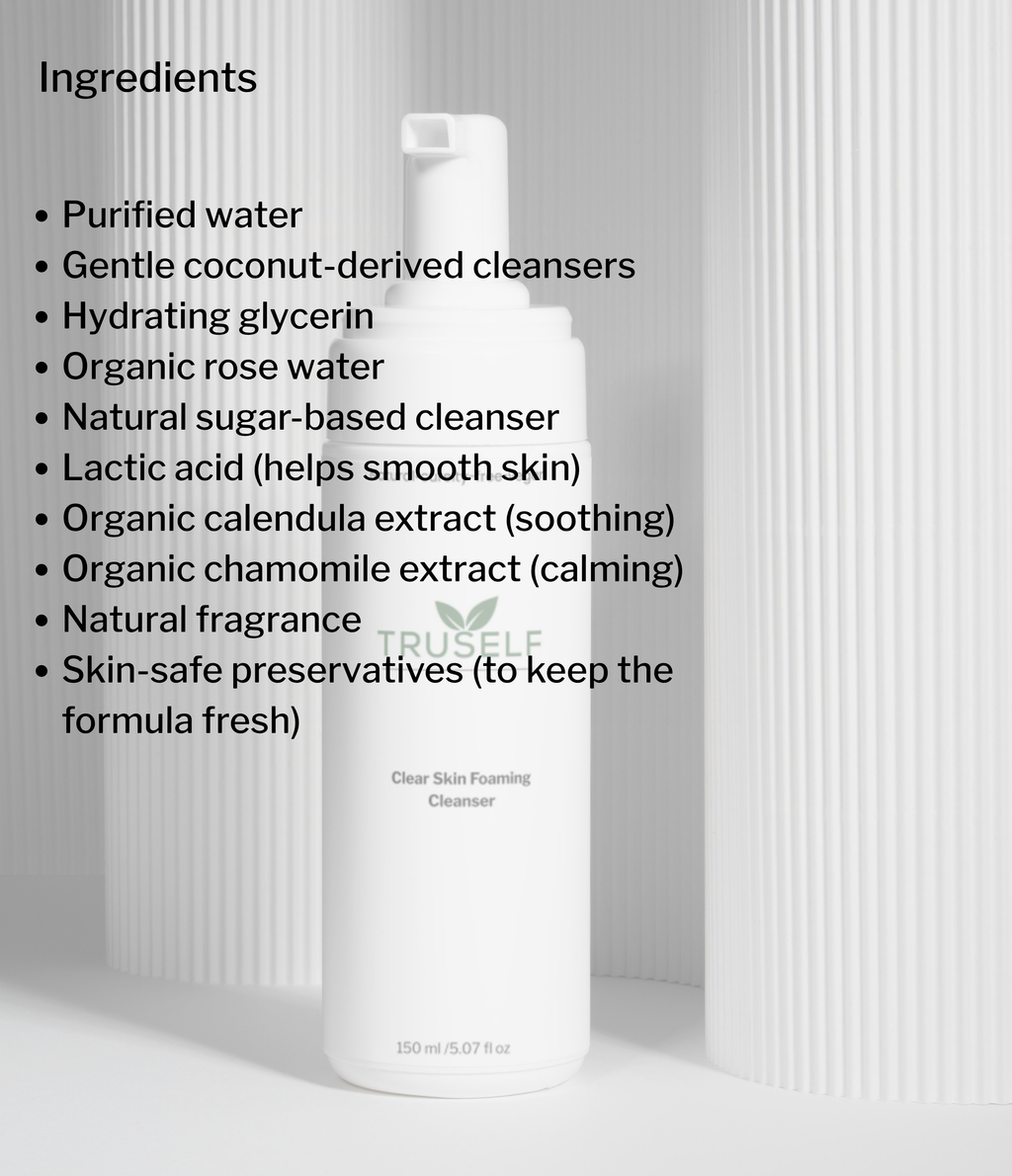 Clear Skin Foaming Cleanser