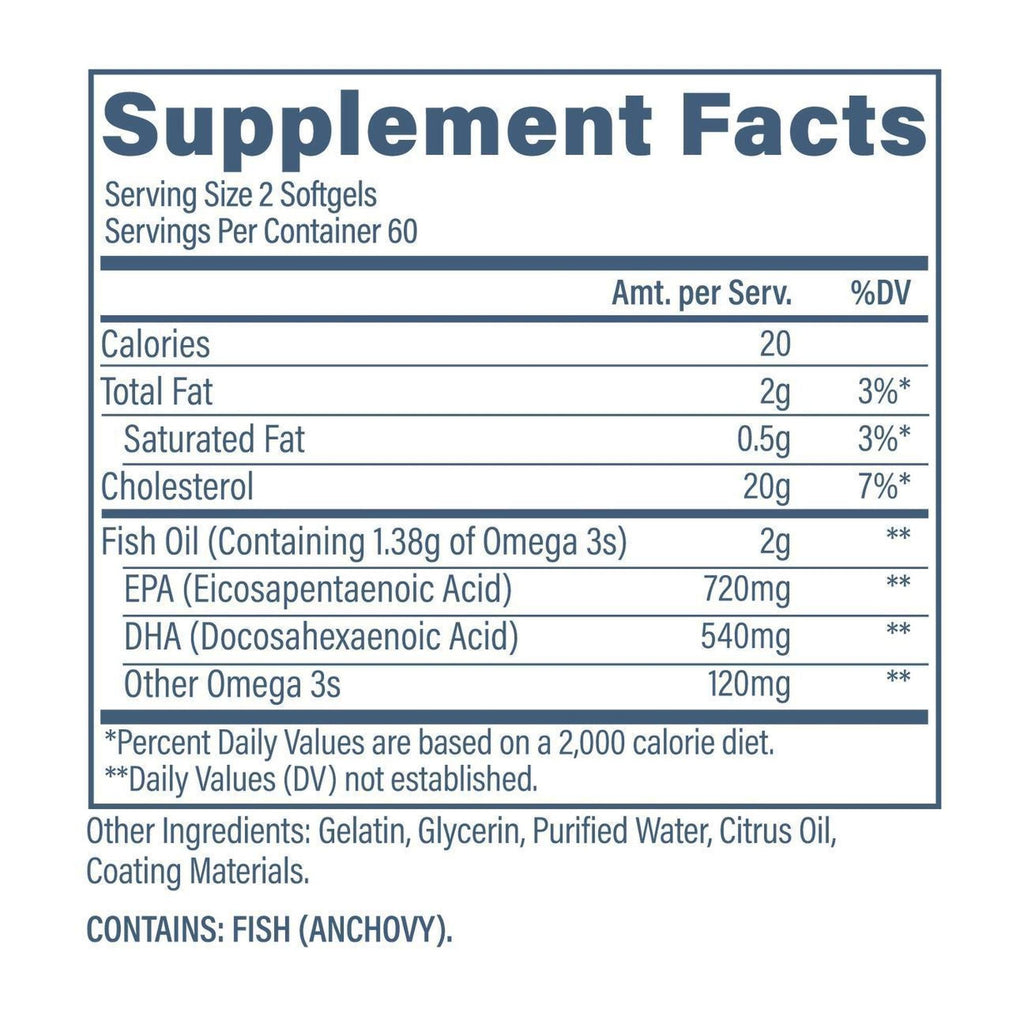 Revive Omega 3 - 120 Capsules