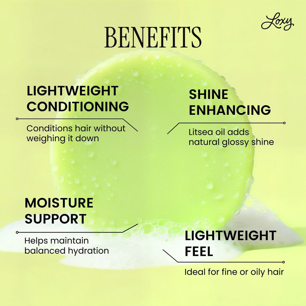 BOOST: Volumizing Conditioner Bar for normal to fine hair with Lime Oil & Litsea Oil