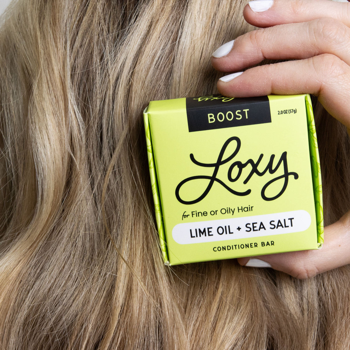 BOOST: Volumizing Conditioner Bar for normal to fine hair with Lime Oil & Litsea Oil