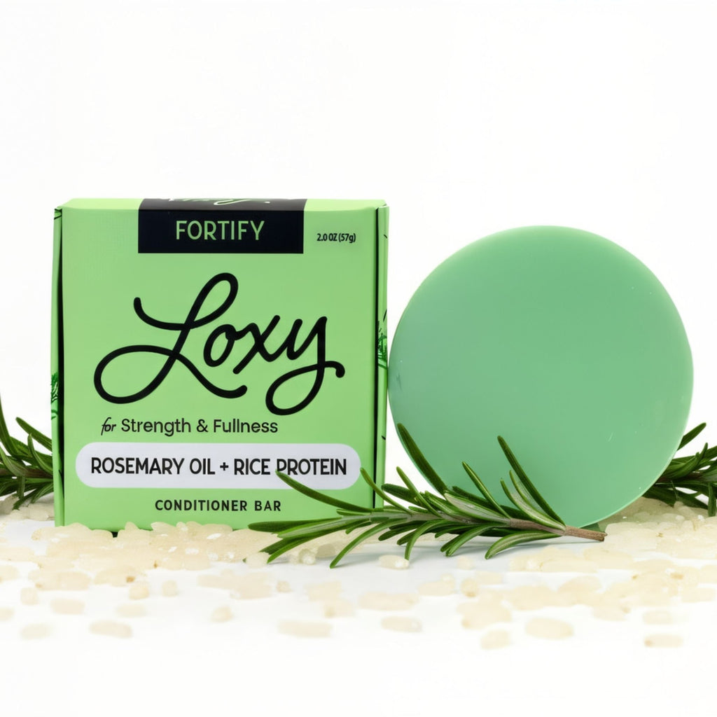 Fortify: Volumizing & Strengthening Conditioner Bar with Rosemary Oil & Rice Protein