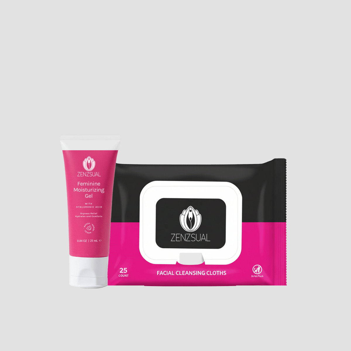 Gel con ácido hialuronato versión travel + 1 pack de toallas