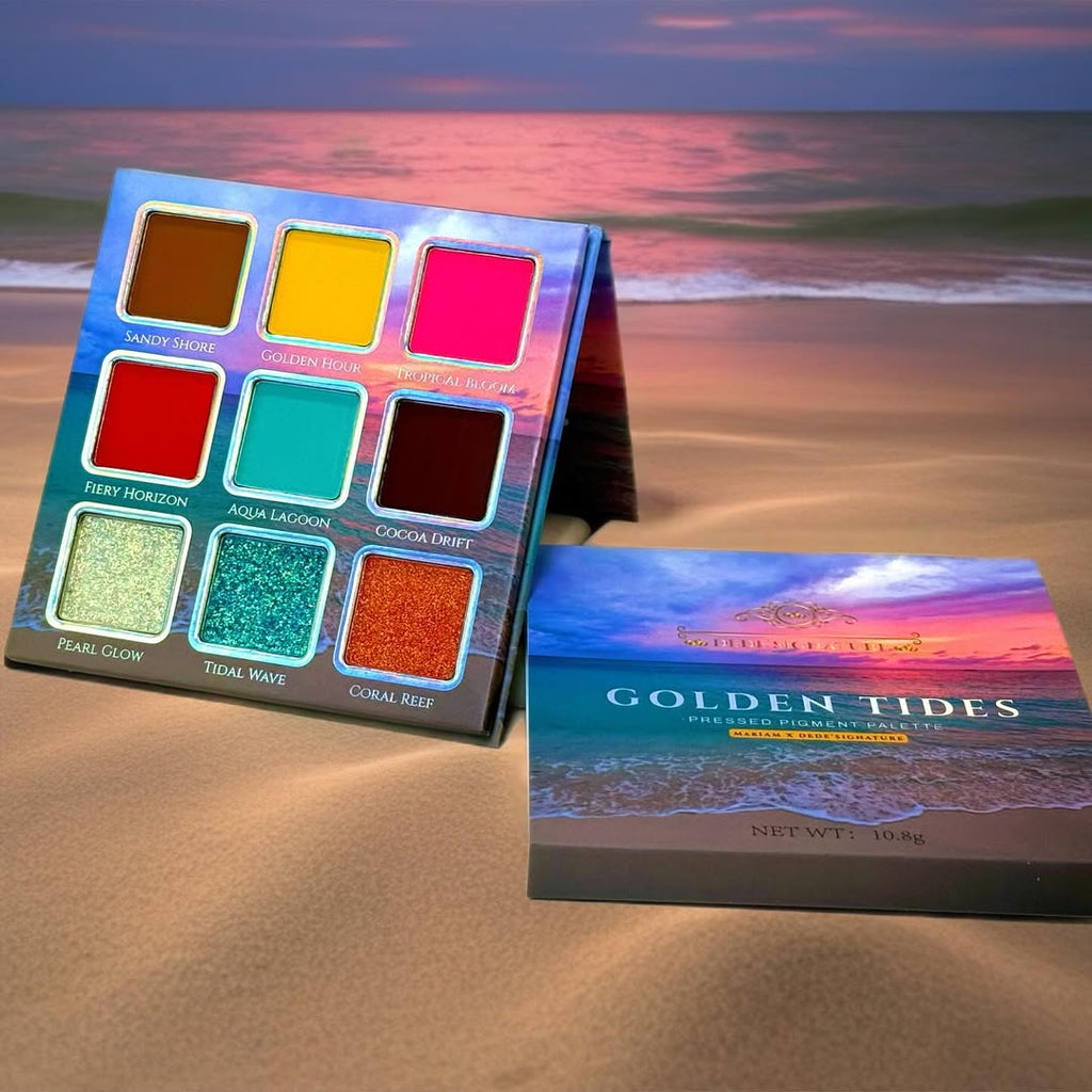 GOLDEN TIDES PALETTE X MARIAM_TUTORIALS (NON-MAGNETIC)