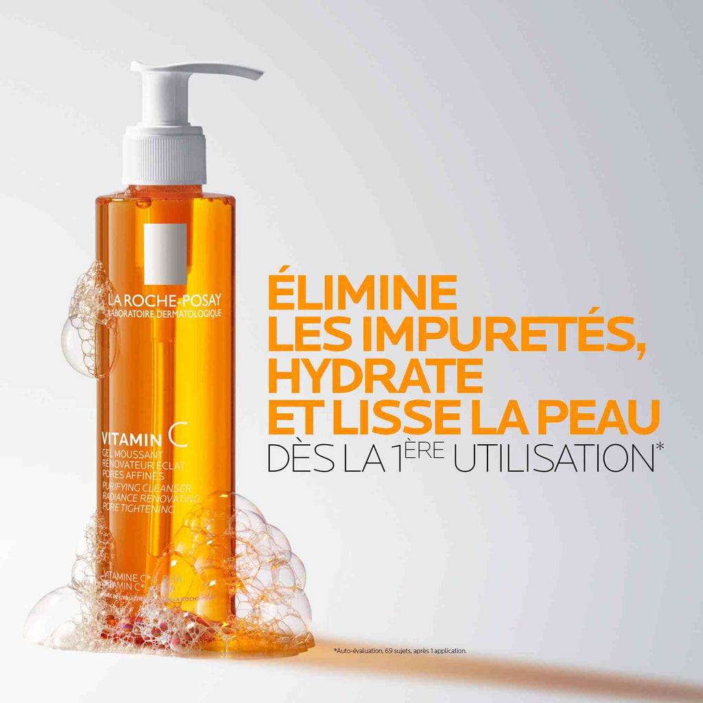 La Roche-Posay Vitamin C Radiance Renewing Foaming Gel Refined Pores