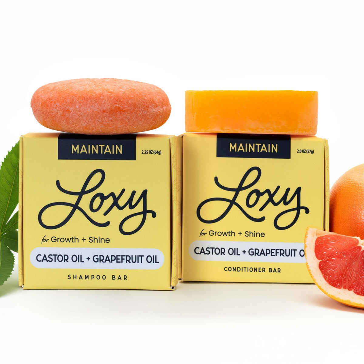 MAINTAIN: Shampoo Bar & Conditioner Bar for growth & shine