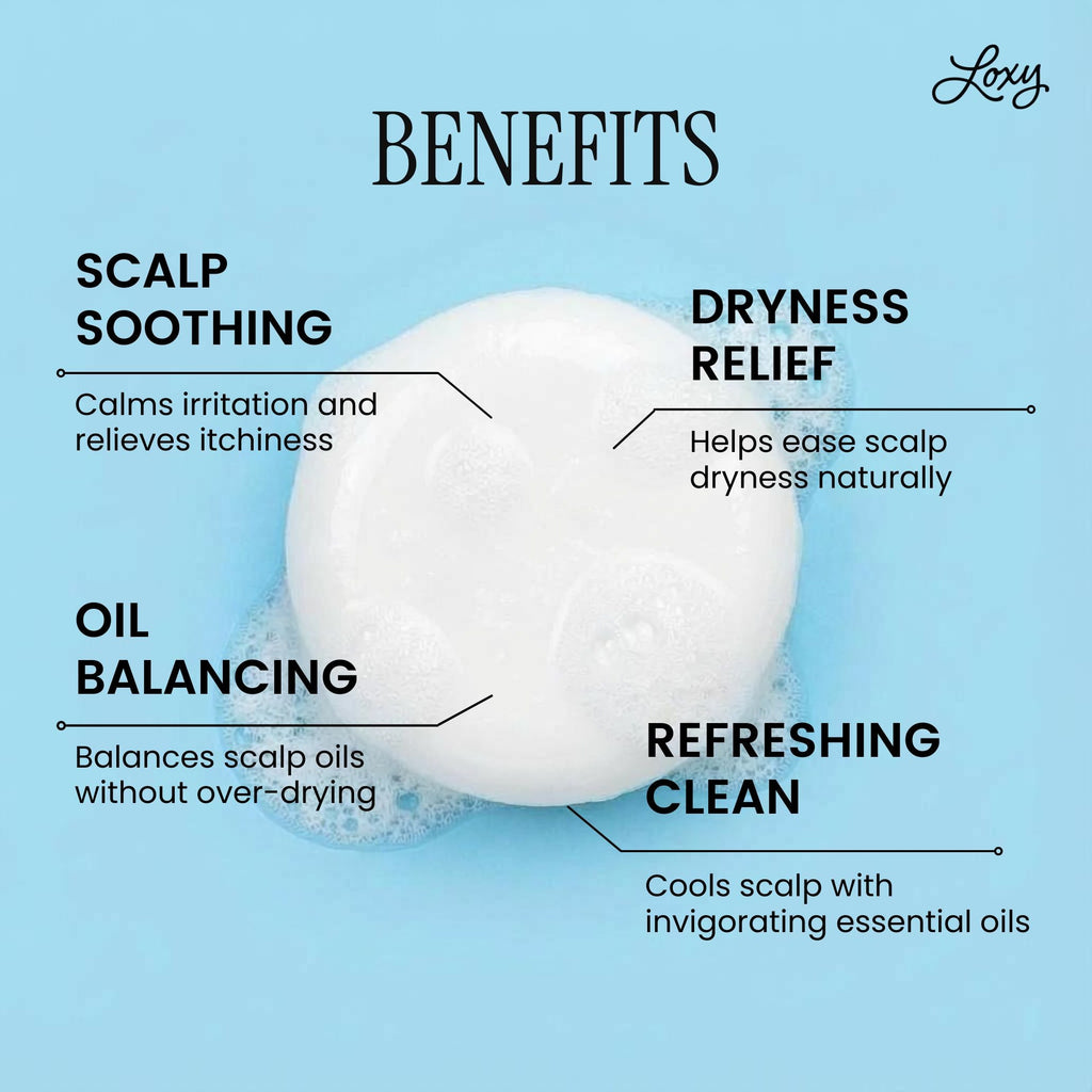 SOOTHE: Shampoo Bar for Dry Scalp with Tea Tree Oil & Peppermint Oil
