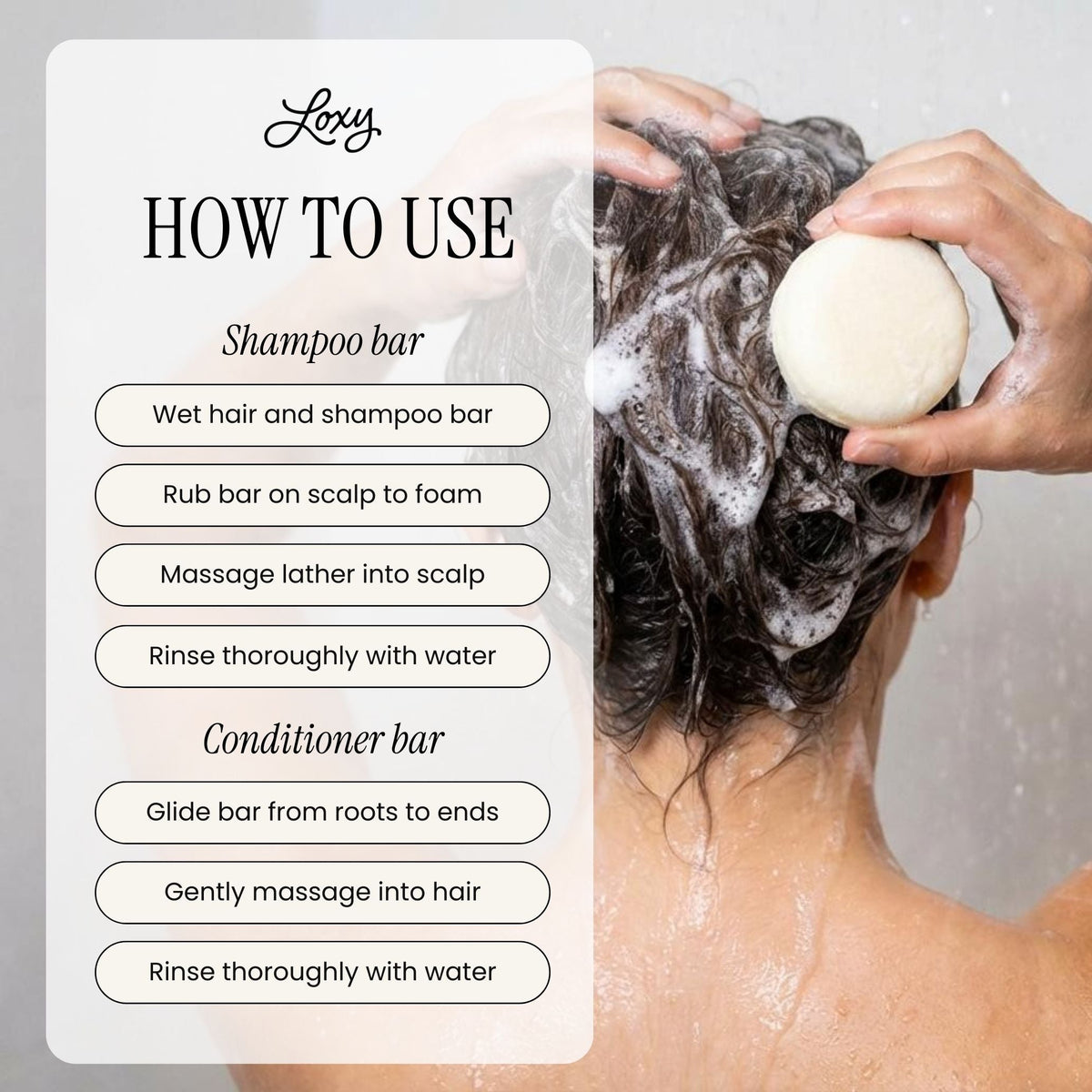 SOOTHE: Shampoo Bar for Dry Scalp with Tea Tree Oil & Peppermint Oil